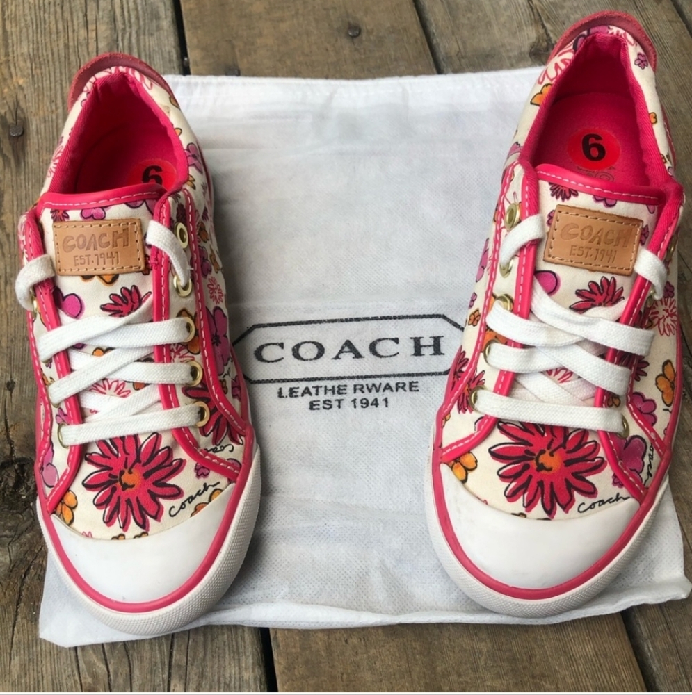 Coach Floral Sneakers